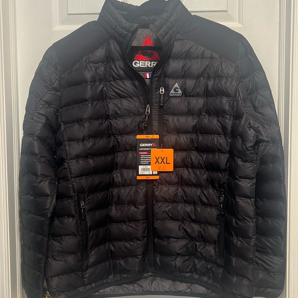 New Gerry mens light weight puffer jacket